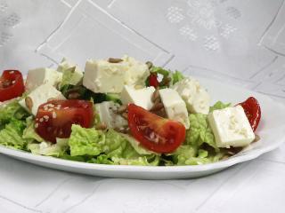 Zeleninový šalát so syrom Feta