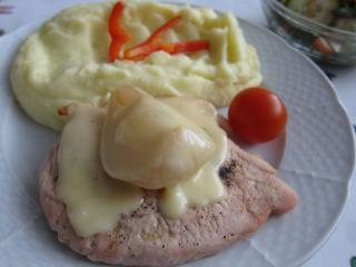 Morčacie prsia s hruškami
