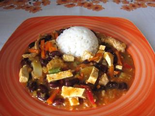 Bravčový wok s tofu