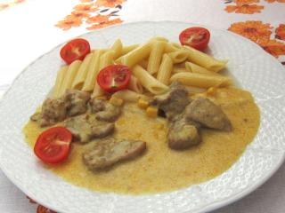 Morčacie stehno na karí