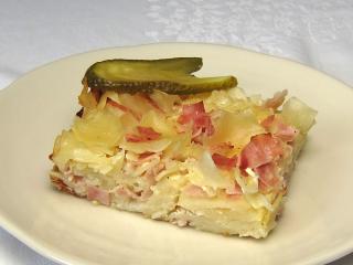 Zapekané šunkové fliačky