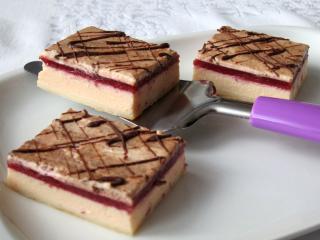 Tofu jahodový zákusok