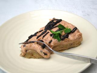 Jahodovo-pomarančová fitness torta