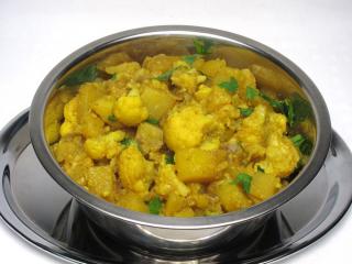 Zemiakovo-karfiolová masala