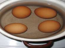 Príprava vajec