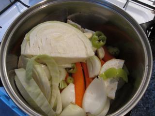 Príprava zeleniny