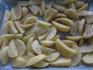 Tip na konzumáciu s pečenými zemiakmi (4 porcie)