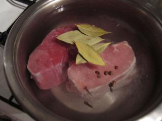 1.hrniec : Príprava mäsa