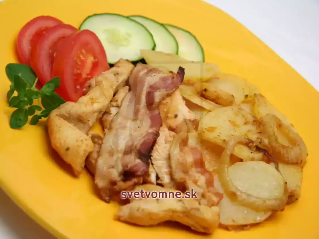 Pecene Kuracie Prsia So Zemiakmi Recept Svetvomne Sk