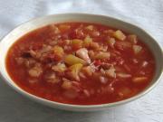 Kapustovo-paradajková polievka