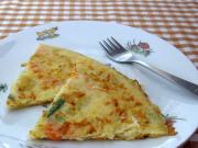 Zemiakovo-zeleninová omeleta pre deti