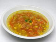 Zeleninová polievka s kukuricou