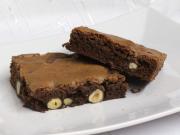 Čokoládové brownies s orieškami